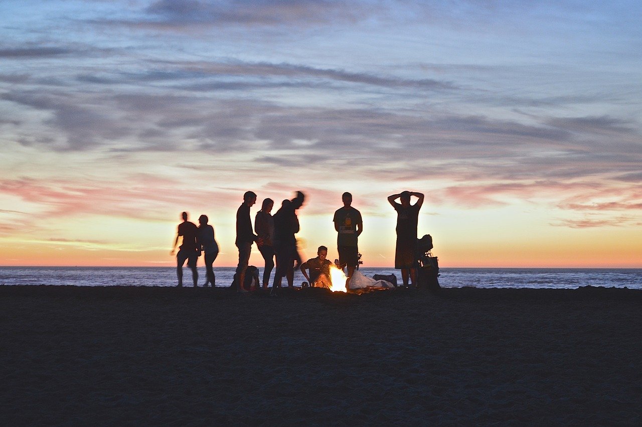 soirée camping